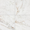 Calacatta Gem Polished 24x24 Marble Look Porcelain Tile
