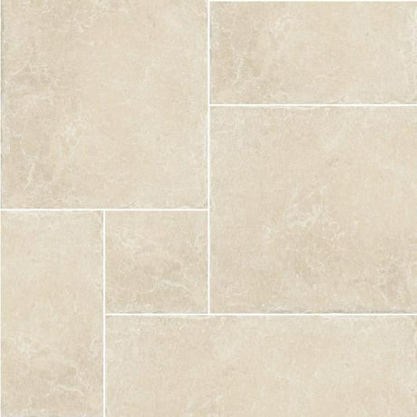 Provence White Modular Pattern Porcelain Floor Tile