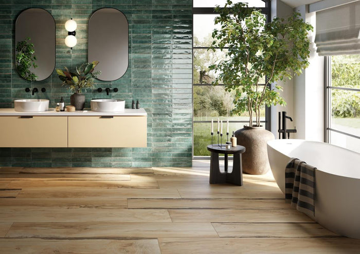 Sherwood Maple 9x59 Wood Look Porcelain Plank Tile 4