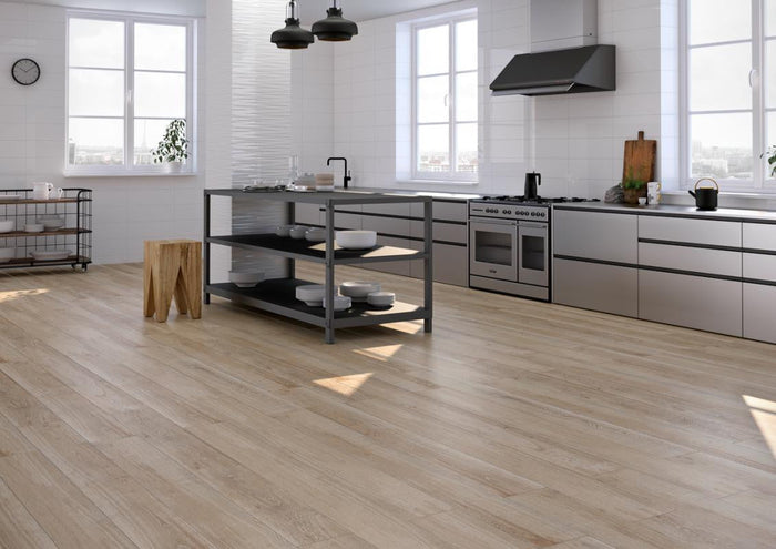 Arhus Paja 12x60 Straw Oak Wood Look Porcelain Plank Tile 2