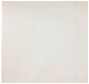 Launton Luster White Polished 24x24 Stone Look Porcelain Tile