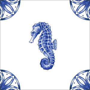 Nautilus 10x10 Patterned Porcelain Tile