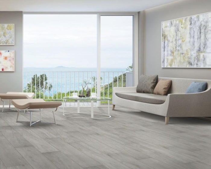 Coventry Grey 8x46 Wood Look Porcelain Plank Tile 2
