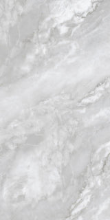 Monsoon Grey 24x48 Polished Marble Look Porcelain Tile