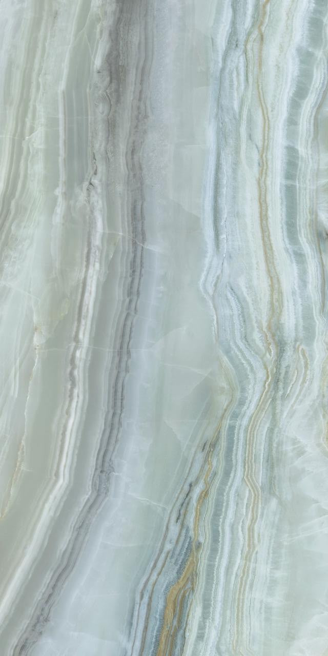 Chroma Blue 24x48 Polished Exotic Marble Look Porcelain Tile 3