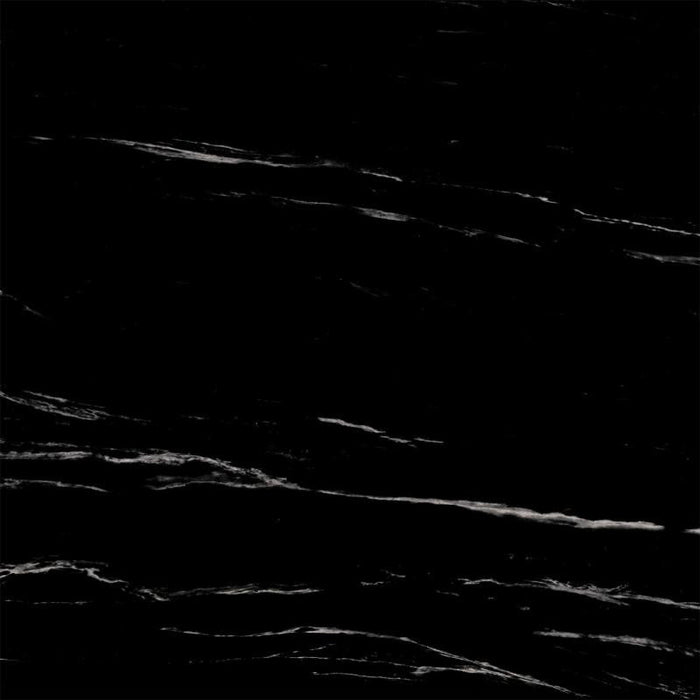 Cortina Black 24x24 Polished Porcelain Tile 1