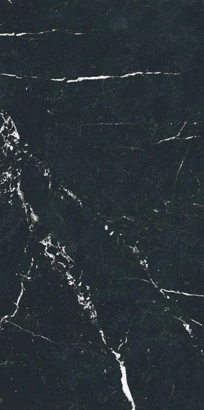Marmorea Marquina 12x24 Marble Look Porcelain Tile