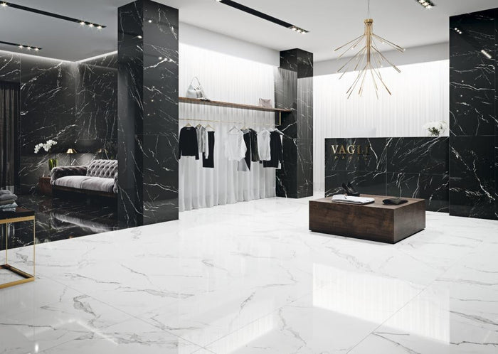 Marmorea Estatuario 24x24 Marble Look Porcelain Tile 2