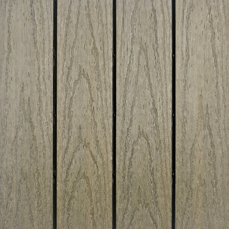 Interlocking Deck Tiles - Composite QuickDeck HD in Antique Naturale