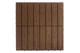 Interlocking Deck Tiles - Composite QuickDeck HD in Ipe Naturale
