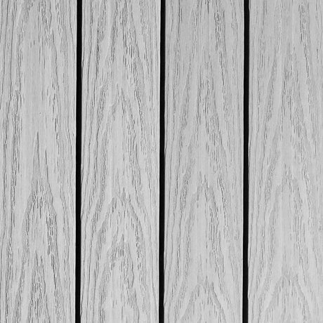 Interlocking Deck Tiles - Composite QuickDeck HD in Smoke White Naturale