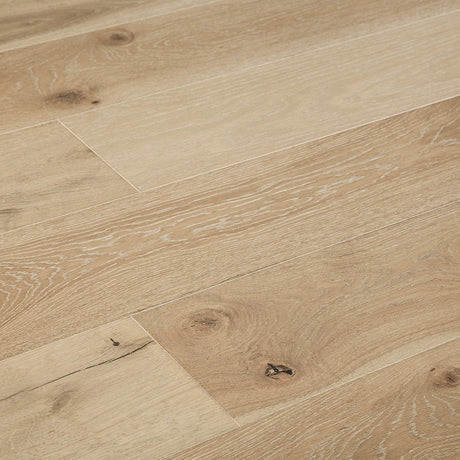 Solis European French Oak Engineered Hardwood Flooring in Gray Brushed