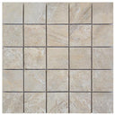 Icaria Dedalo Beige 2x2 Matte Porcelain Mosaic Tile 12x12