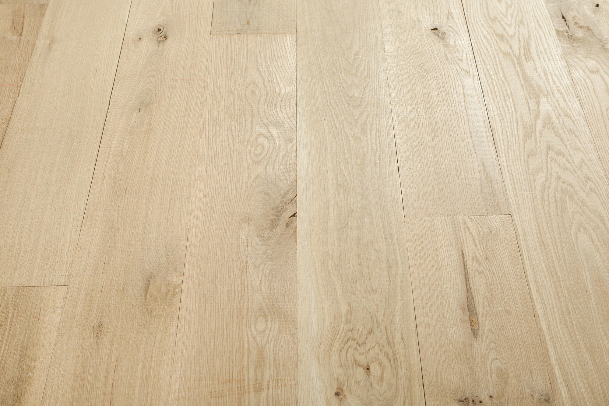 6 x 3/4 White Oak Character LIVE SAWN (European Style) 2' to 10'  Unfinished Solid