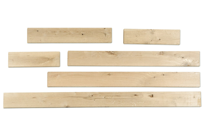 Live Sawn Solid White Oak Unfinished Hardwood Flooring 4