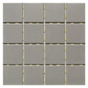 OM-13419 Dark Gray 3x3 Ceramic Mosaic Tile 12x12 Sheet