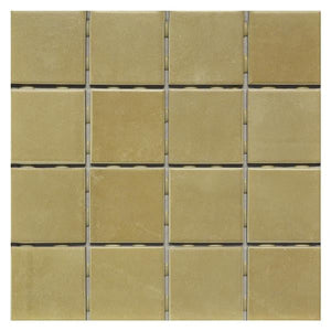 OM-14682 Sand 3x3 Ceramic Mosaic Tile 12x12 Sheet