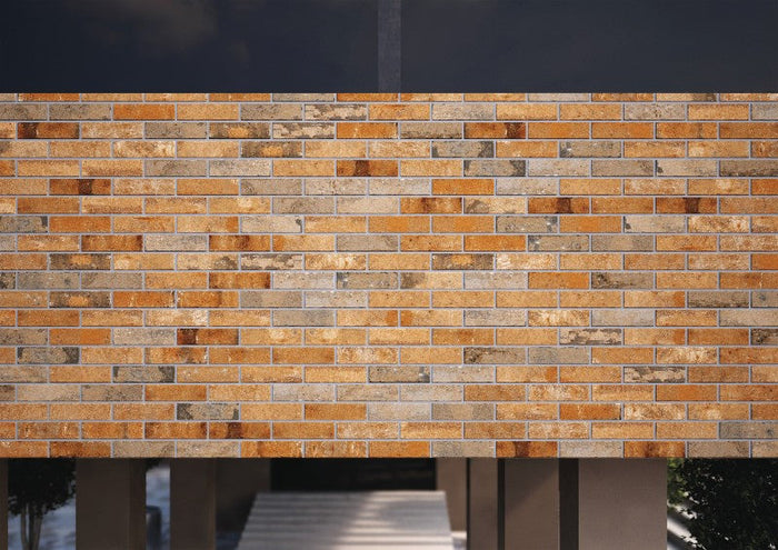 Georgian Blend 3x10 Ceramic Mosaic Tile 12x15 Sheet 2