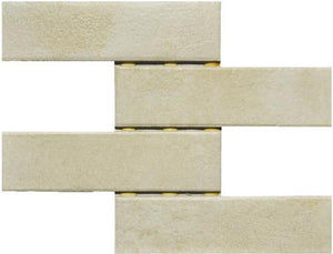 Cambridge White Ceramic Mosaic Tile 11x15 Sheet
