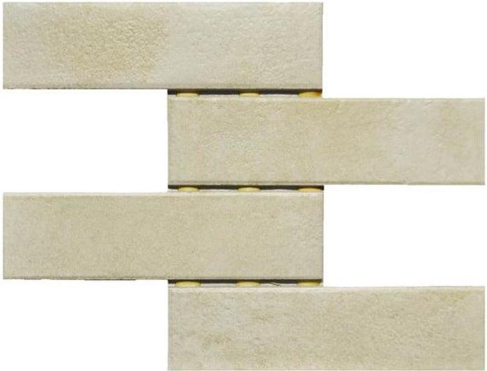 Cambridge White Ceramic Mosaic Tile 11x15 Sheet 1
