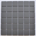 Graphite 2x2 Matte Porcelain Mosaic Tile 12x12 Sheet