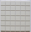 Cream 2x2 Porcelain Mosaic Tile 12x12 Sheet