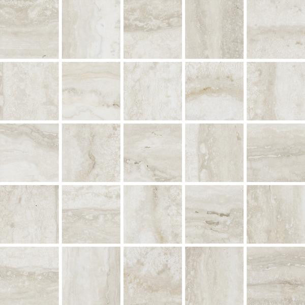 Flow Ice 2x2 Matte Porcelain Mosaic Tile 12x12 Sheet 1