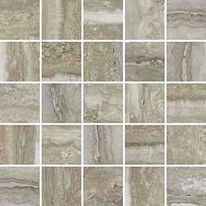 Flow Natural 2x2 Porcelain Mosaic Tile 12x12 Sheet