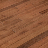 Beasley American Hickory Solid Hardwood Flooring in Rawhide
