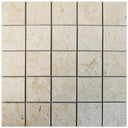 Coralina Belice Blanco 2x2 Porcelain Mosaic Tile 12x12 Sheet