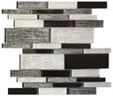 Glimmer Linear Glass Mosaic Tile 12x12 Sheet