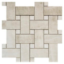 Tivoli Medici Perla Basketweave Porcelain Mosaic Tile 13x12 Sheet
