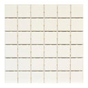 Artico White 2x2 Matte Ceramic Mosaic Tile 12x12 Sheet