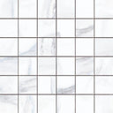 Michelangelo Gray 2x2 Matte Porcelain Mosaic Tile 12x12 Sheet