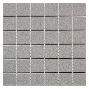 Grey Speckled 2x2 Porcelain Mosaic Tile 12x12 Sheet