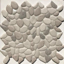 Liquid Rocks Fresh Water Pearl 12x12 Glass Pebble Mosaic Tile