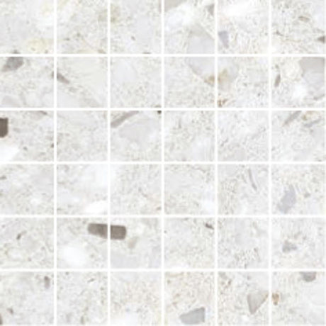 Frammenta Bianco 2x2 Porcelain Mosaic Tile 12x12 Sheet