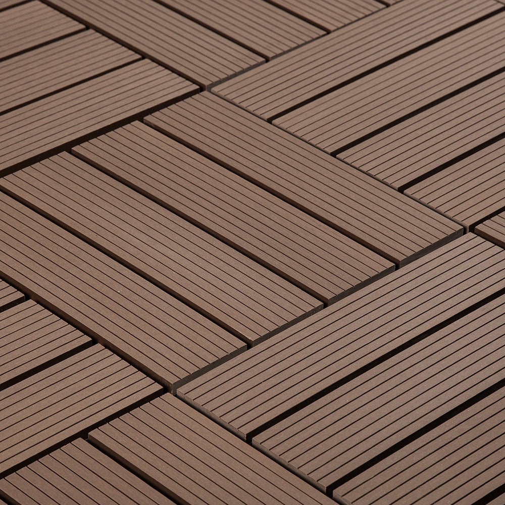 JF Outdoor Composite Interlocking Deck Tiles