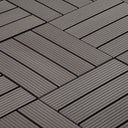 JF Outdoor Composite Interlocking Deck Tiles