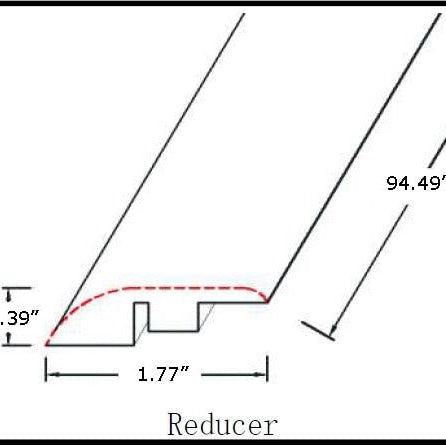 Vinyl Moldings - Gradient Collection - Anata in Reducer