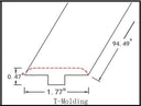 Laminate Moldings - Legendary Collection - Pitch Amber