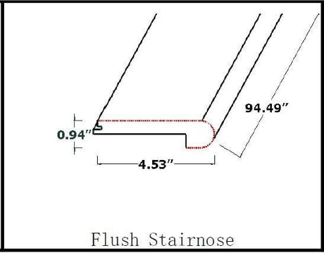 Laminate Moldings - Legendary Collection - Pitch Amber
