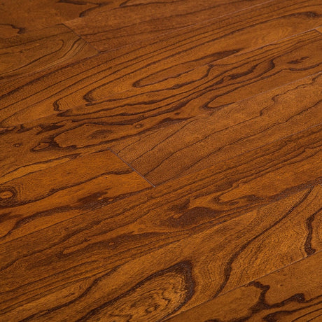 Elm Odyssey Handscraped Engineered Hardwood Flooring in Handscraped Apollo