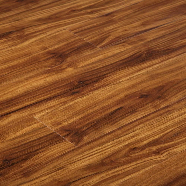 Contemporary Waterproof 8.7mm Luxury Vinyl Flooring in Acacia