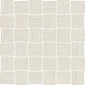 Craft Cotton Basketweave 12x12 Porcelain Mosaic Tile