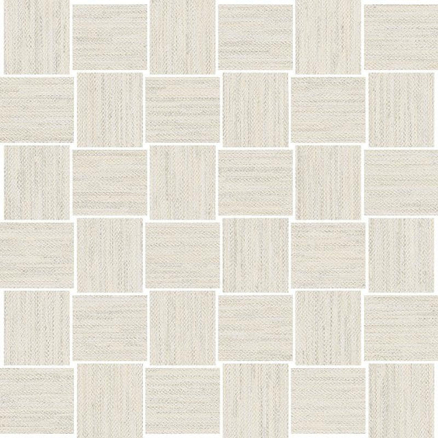 Craft Cotton Basketweave 12x12 Porcelain Mosaic Tile