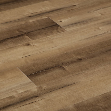 Bermuda Waterproof 8.5mm Luxury Vinyl Plank Flooring in Spanish Taupe