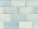 Caribbean Bricks Glass Mosaic Tile 11x10 Sheet