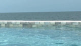 Caribbean Bricks Glass Mosaic Tile 11x10 Sheet