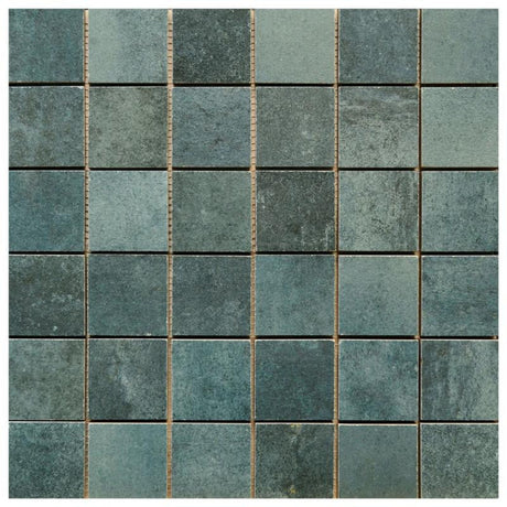 Hemisphere Lagune 2x2 Matte Porcelain Mosaic Tile 12x12